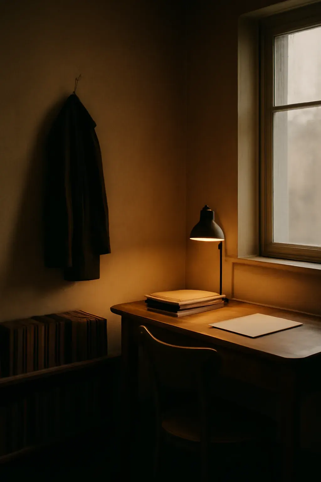 The Liberec studio — where the drafts get marked up.